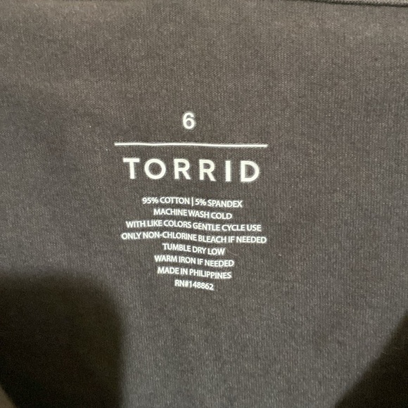 NWT Torrid Deepest Gray Foxy Cami Size 6X - Picture 4 of 6